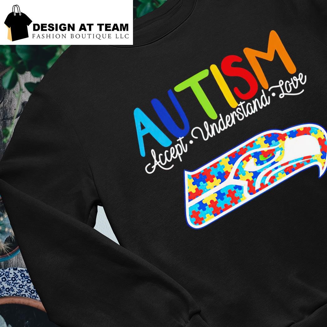 Seattle Seahawks NFL Autism Awareness Personalized Hoodie T Shirt