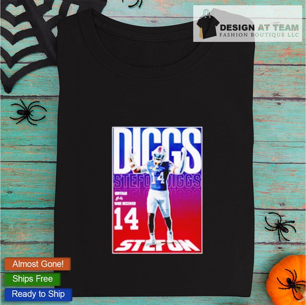 Stefon diggs #14 Buffalo Bills logo player name and number Shirt, hoodie,  sweater, long sleeve and tank top