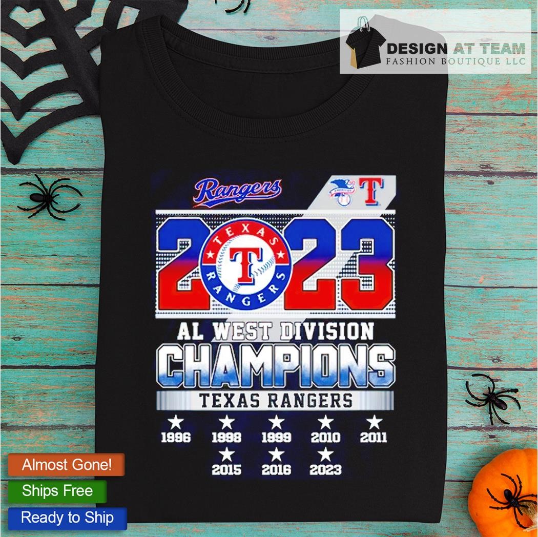 Texas Rangers Al West Champs 2023 Shirt - ShirtsOwl Office