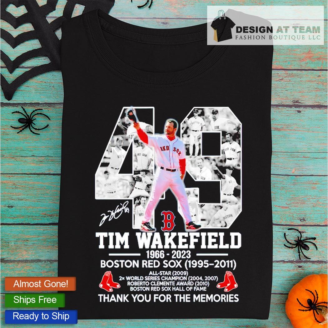 Official tim Wakefield 49 Jersey Shirt, hoodie, sweater, long sleeve and  tank top