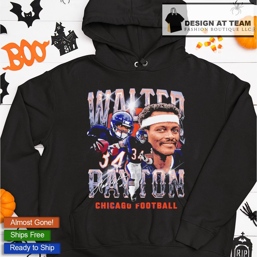 Official 34 years of walter payton American football 15 shirt, hoodie,  sweater, long sleeve and tank top