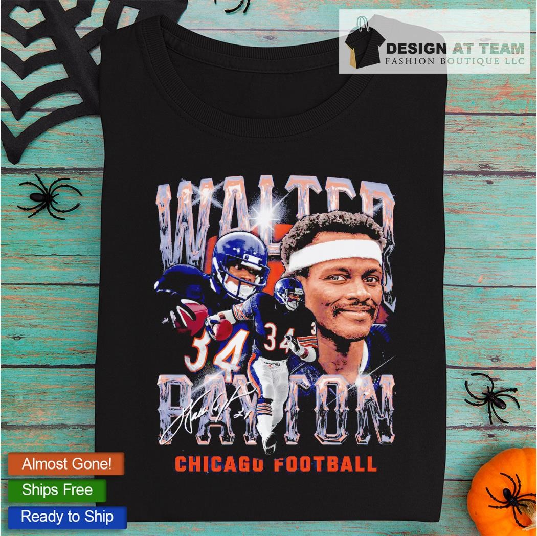 Walter Payton Chicago Bears football retro shirt, hoodie, sweater, long  sleeve and tank top