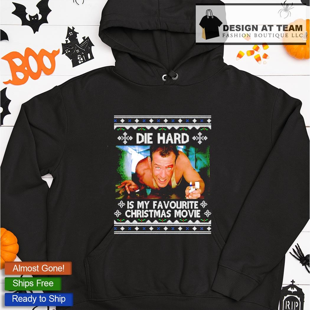 Yippee Ki Yay die hard is my favourite Christmas movie shirt, hoodie
