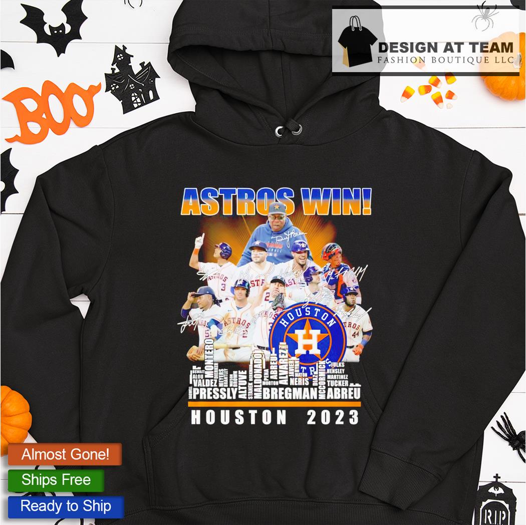 Official Houston Astros Al West Division Champions 2023 Skyline Players  Name Shirt, hoodie, sweater and long sleeve