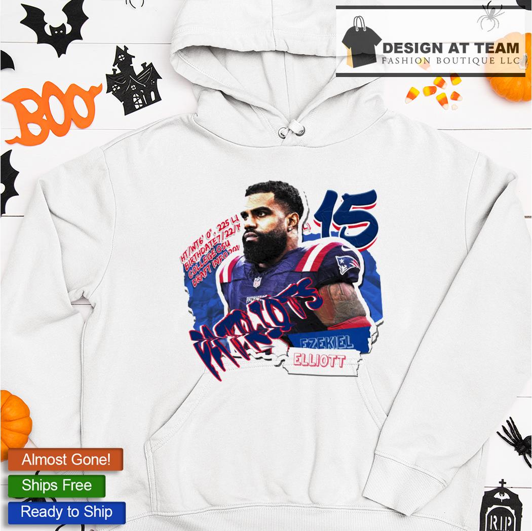 Ezekiel Elliott New England Patriot Shirt, hoodie, sweater, long sleeve and  tank top