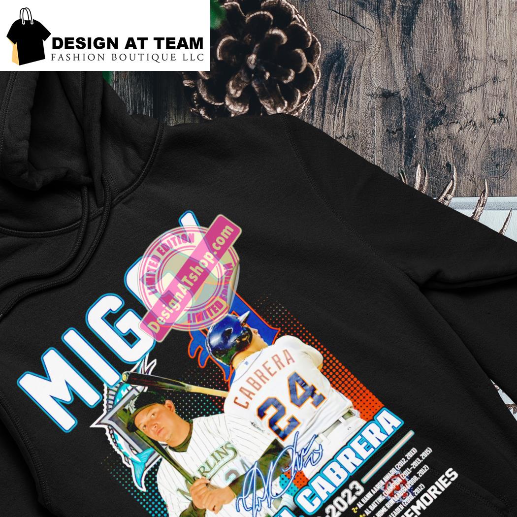 Thank you,Miggy Miguel Cabrera Signatures shirt, hoodie, longsleeve,  sweatshirt, v-neck tee