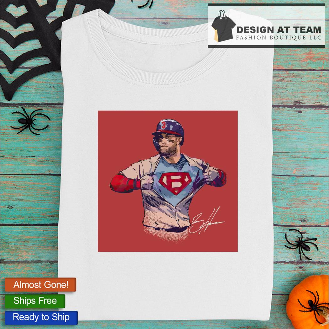  Bryce Harper Philadelphia Walk-Off Grand Slam Signature T-Shirt  Baseball Shirt : Sports & Outdoors