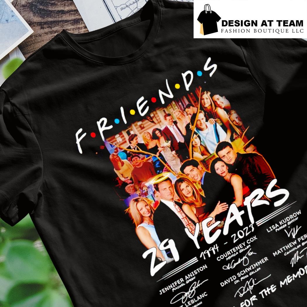 friends 25th anniversary shirt