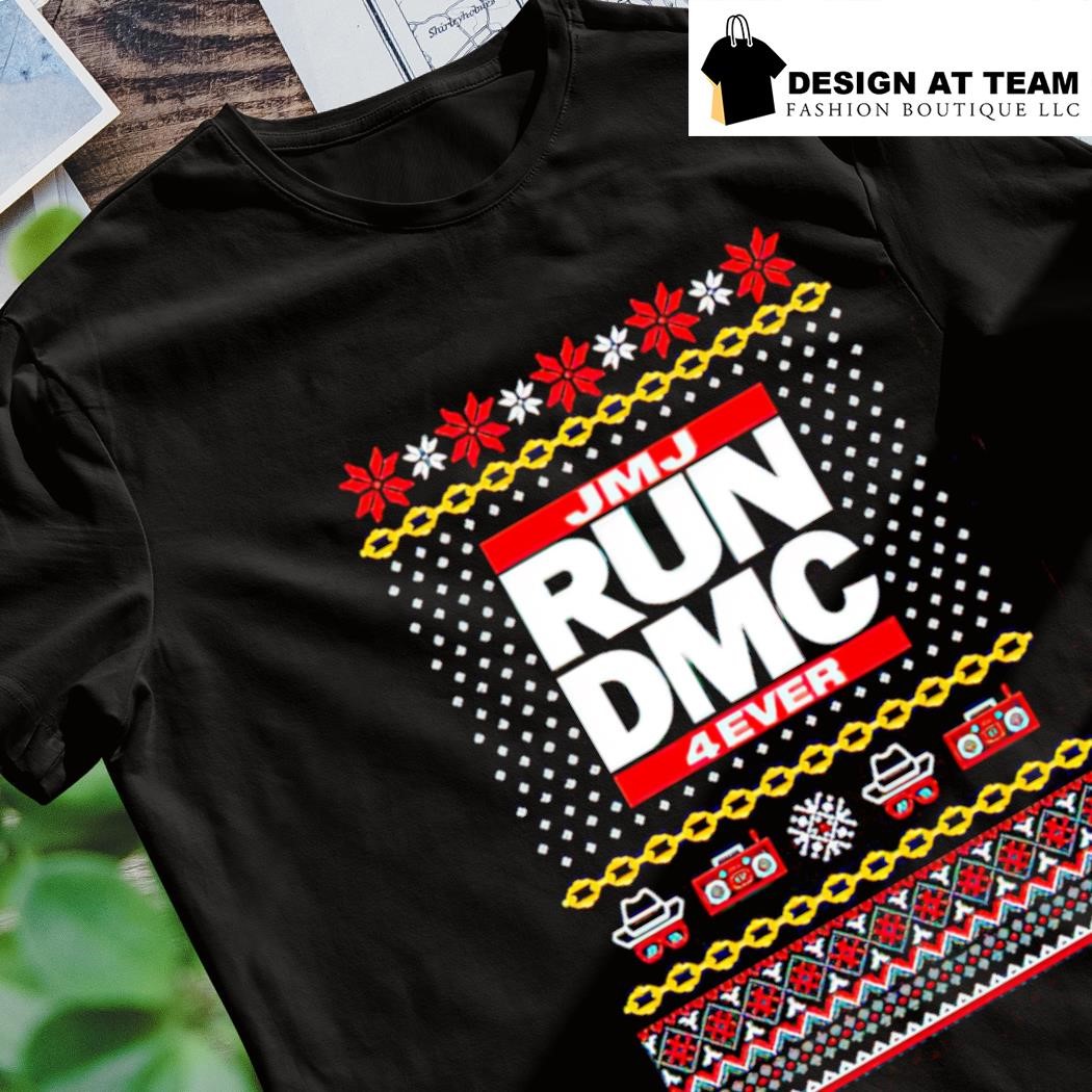 Run dmc clearance ugly christmas sweater