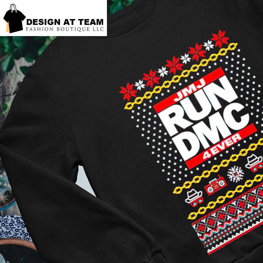 Run dmc 2024 christmas sweater