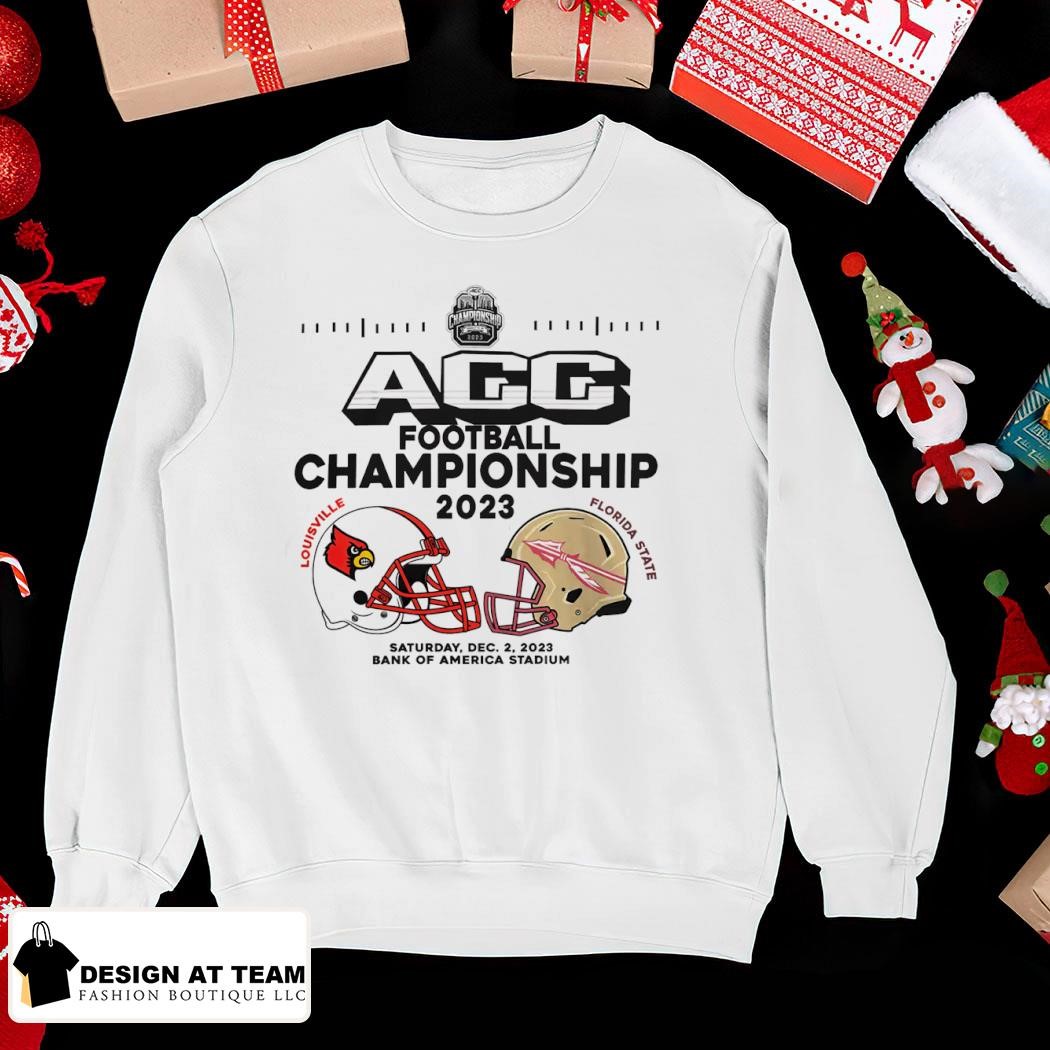 Louisville Cardinals vs Florida State Seminoles ACC Football Championship  Game 2023 shirt, hoodie, sweater, longsleeve and V-neck T-shirt