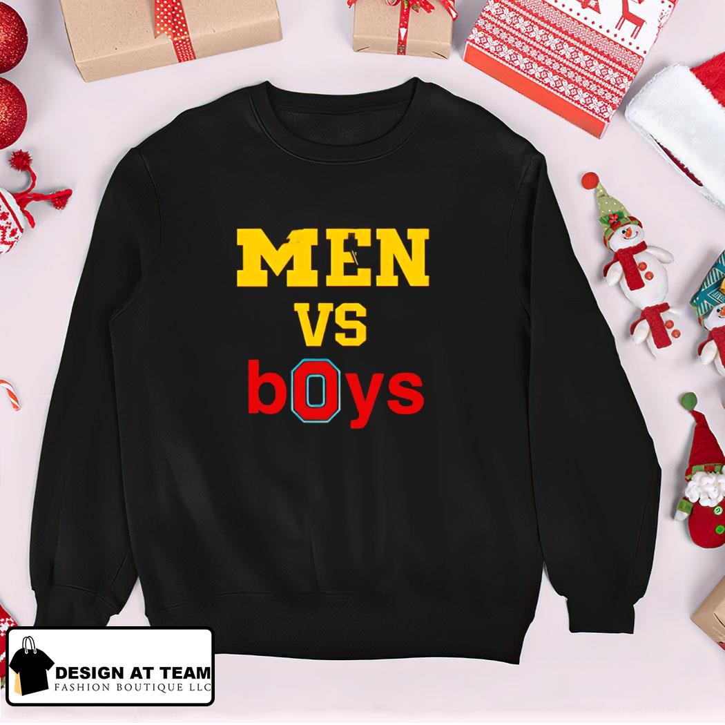 Michigan Men Vs Boys Hoodie