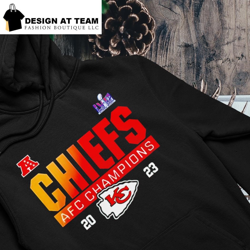 Chiefs Super Bowl LVIII AFC Champions 2023 in my Chiefs era shirt hoodie.png