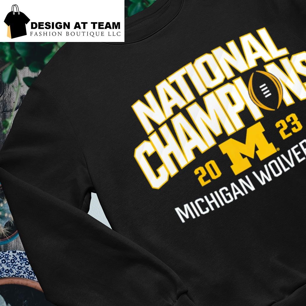 Michigan Wolverines College Football Playoff 2023 National Champions ...
