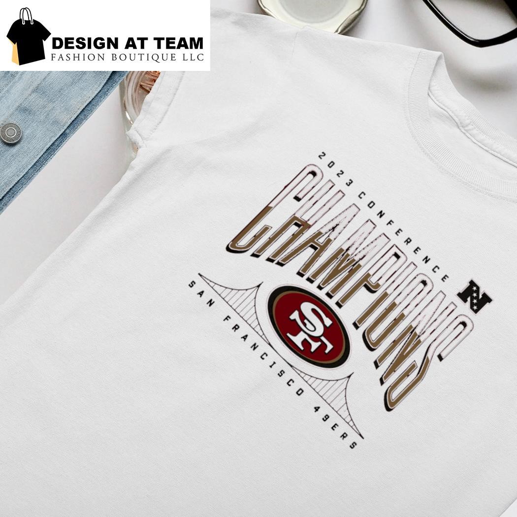 San Francisco 49ers 2023 NFC Champions Hometown shirt ladies tee.png