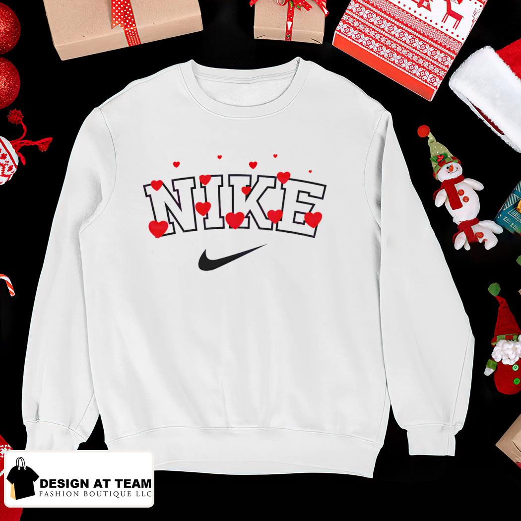 nike heart sweatshirt