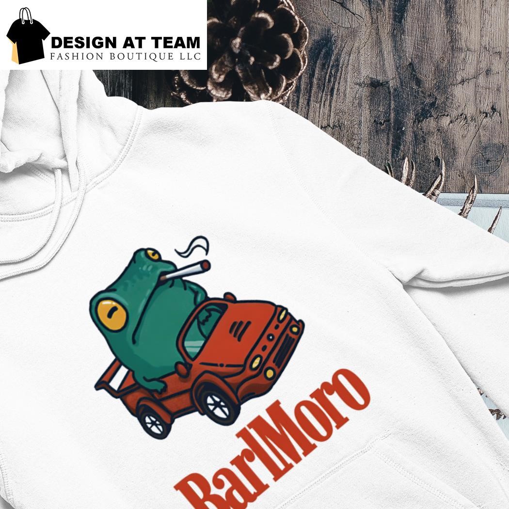 Barlmoro frog smoking shirt hoodie