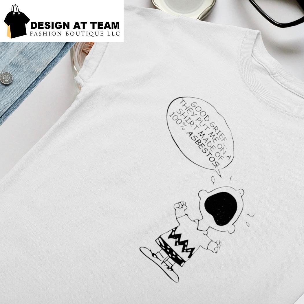 Charlie Brown Asbestos Shirt by Tee on Dribbble