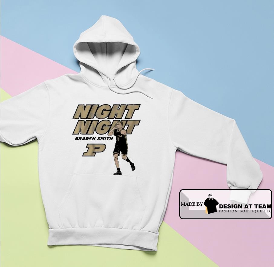 Purdue Boilermakers Basketball Braden Smith Night-night shirt hoodie