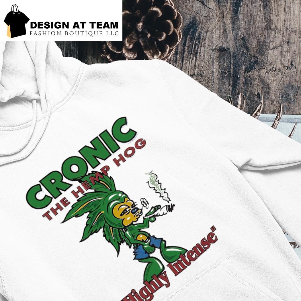 Sonic smoking cronic the hemp hog highly intense shirt hoodie