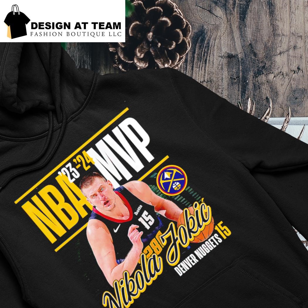 Nikola Jokic Denver Nuggets 2024 NBA MVP hoodie