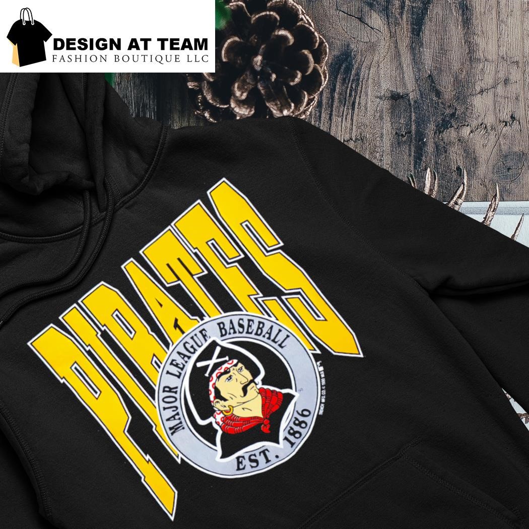 Pittsburgh Pirates Single Stitch MLB est 1886 hoodie