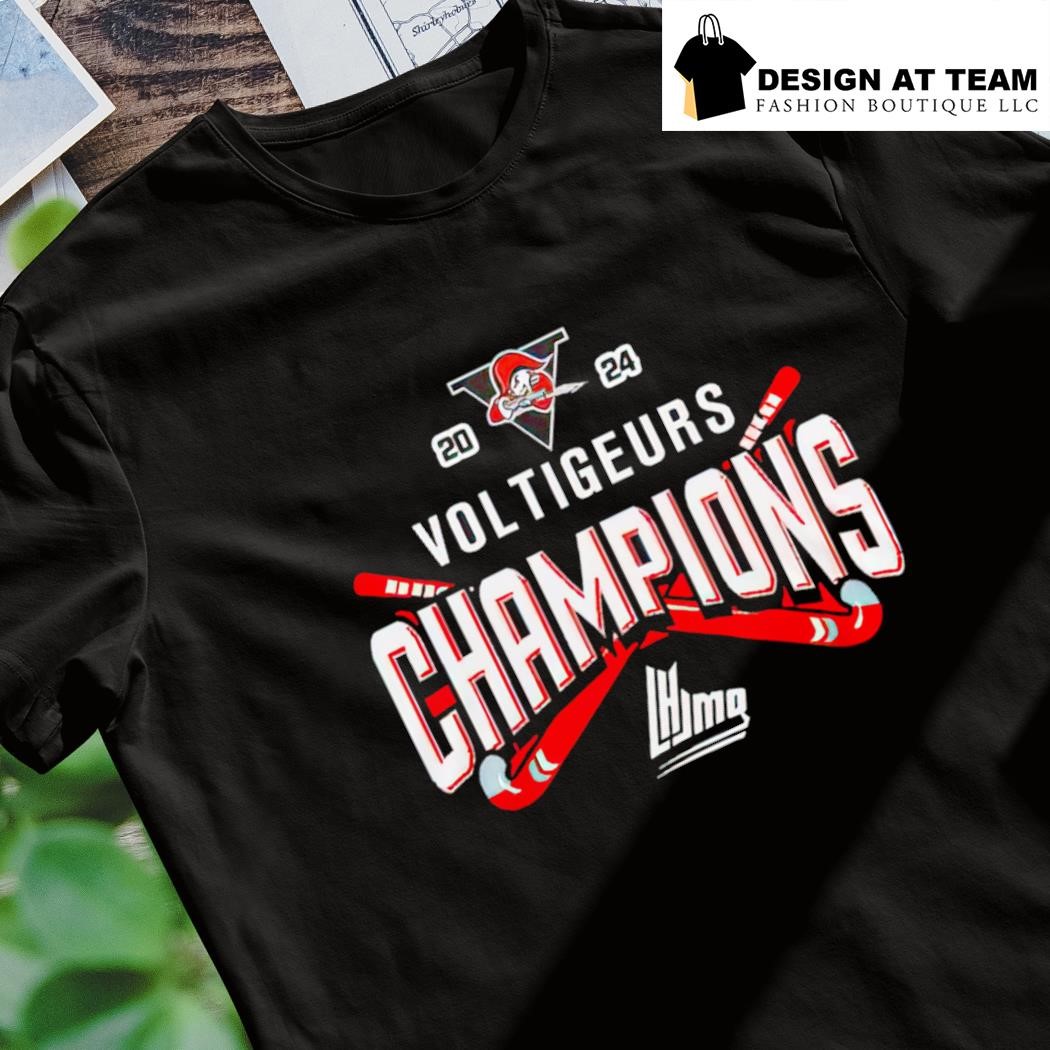 QMJHL Drummondville Voltigeurs Champions 2024 shirt