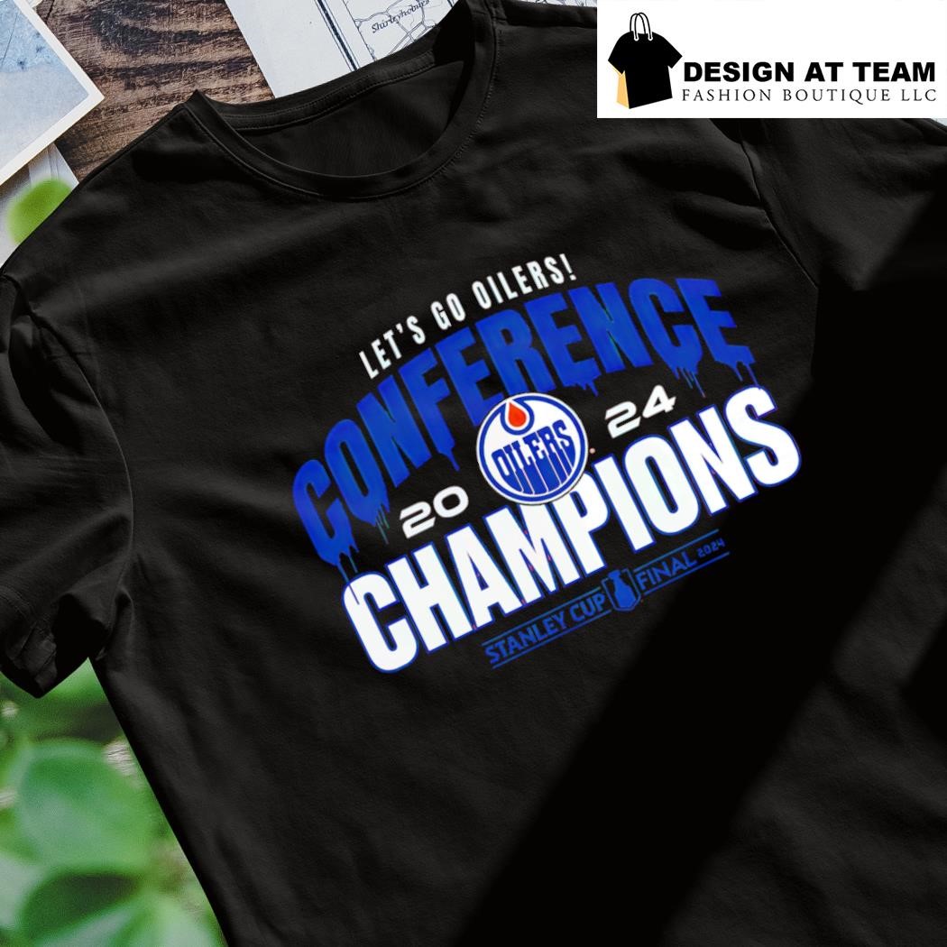 Edmonton Oilers Western Conference Champions let's go Oilers shirt