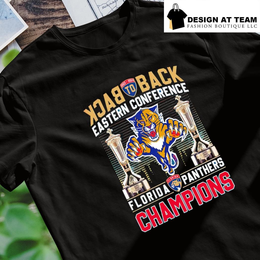 Florida Panthers back to back Eastern Conference champions NHL shirt