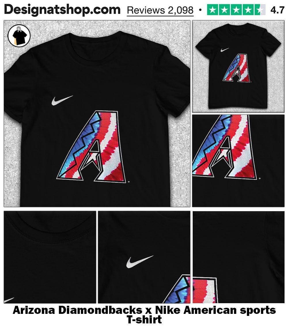 最新 Arizona Diamondbacks x Nike American sports shirt, hoodie ウェア