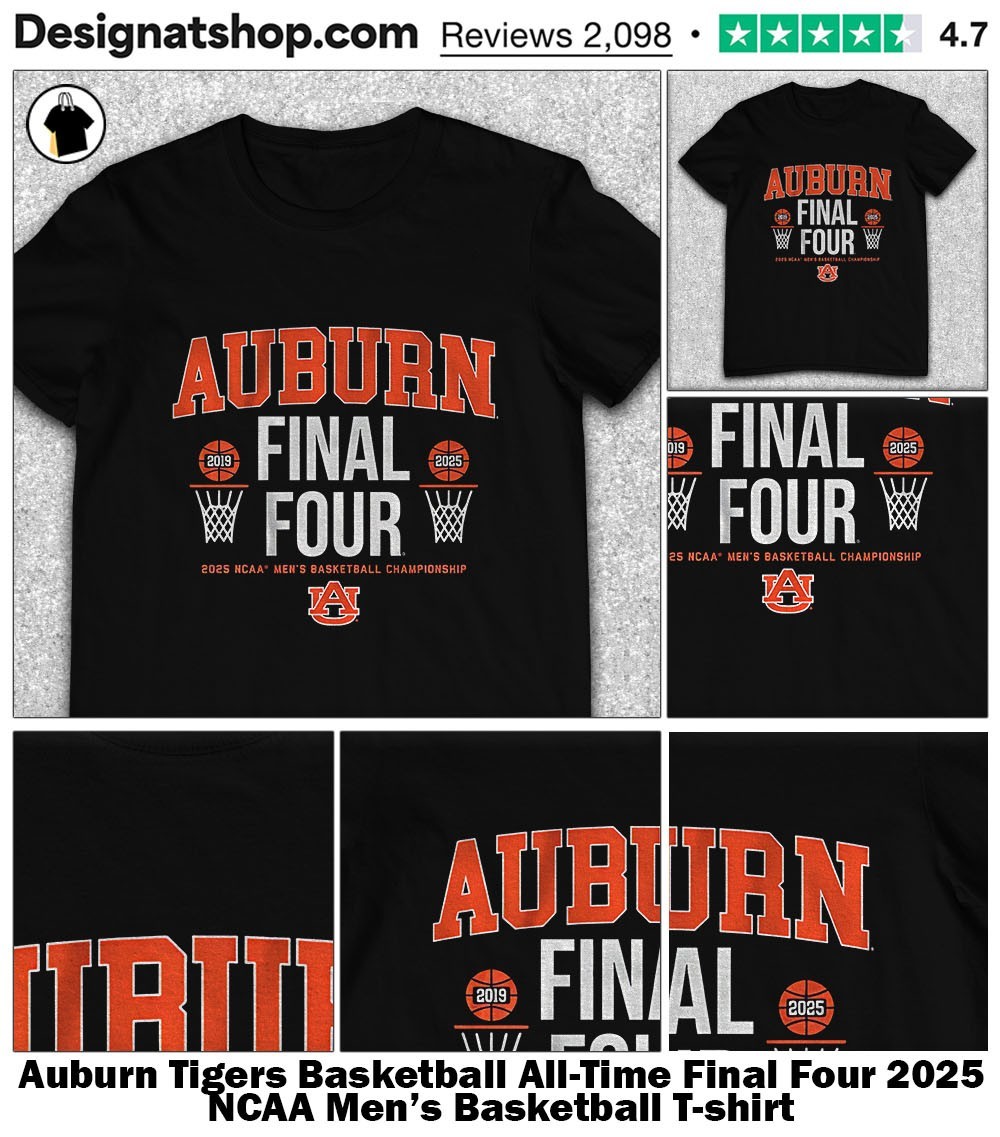 Auburn Tigers Basketball Ribbon T-Shirt - Apparel Auburn Tigers Basketball Ribbon T-Shirt - Apparel
