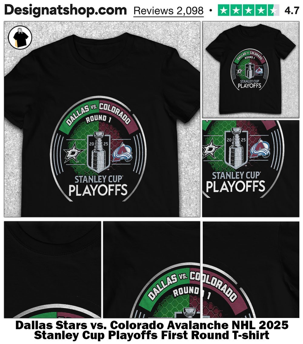 Dallas Hockey - 2019 Playoffs - Stars Premium T-Shirt Dallas Hockey - 2019 Playoffs - Stars Premium T-Shirt