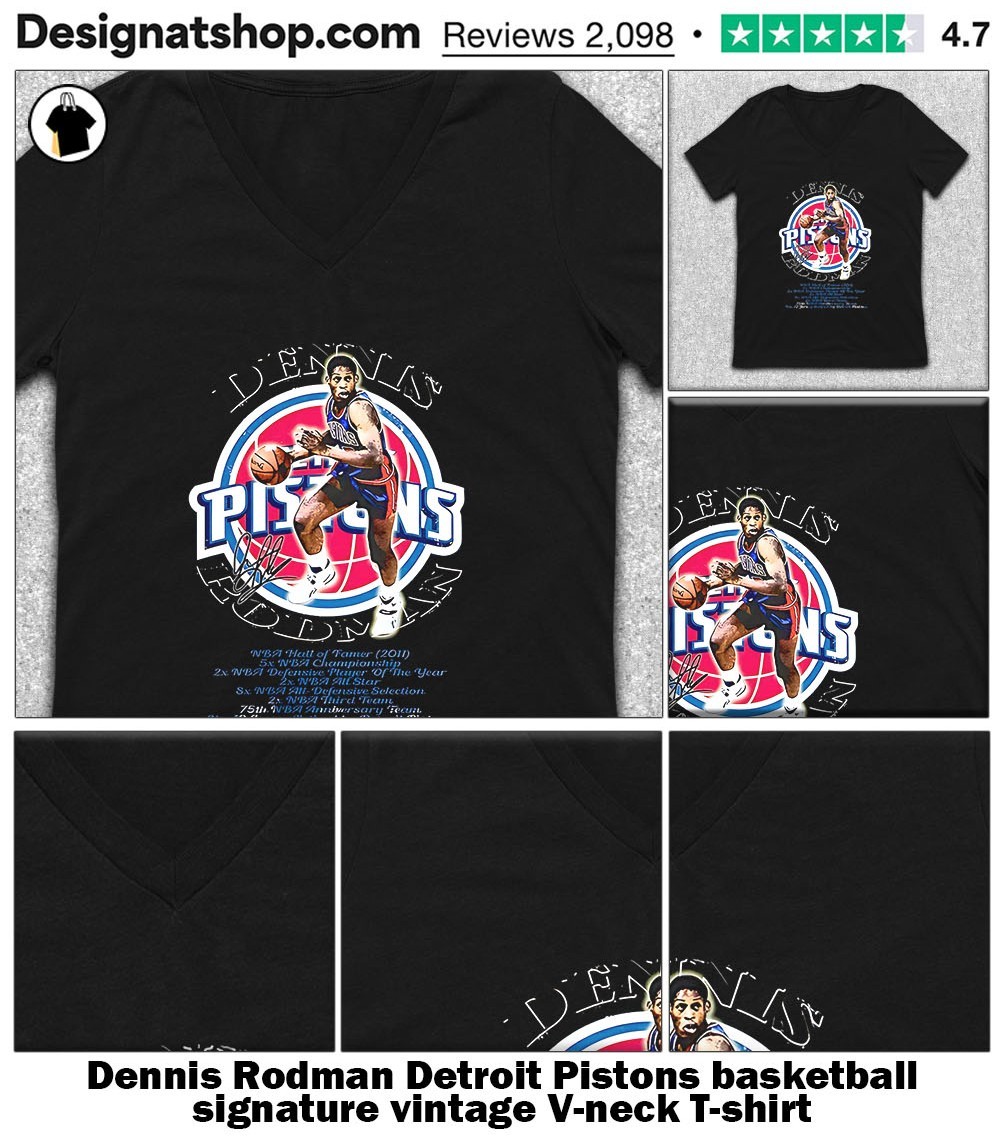 Dennis Rodman Detroit Pistons basketball signature vintage Dennis Rodman Detroit Pistons basketball signature vintage