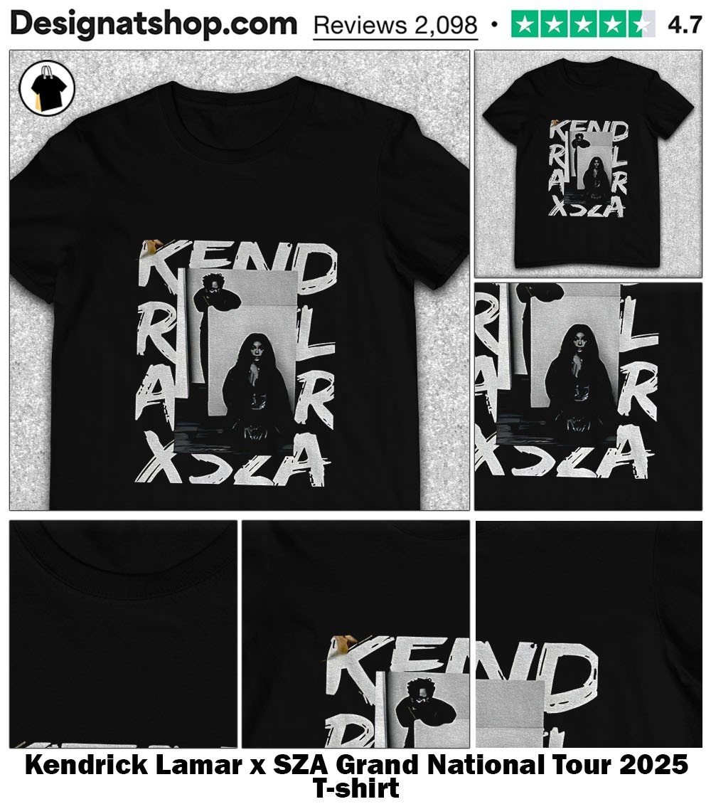 Kendrick Lamar x SZA Grand National Tour 2025 shirt, hoodie