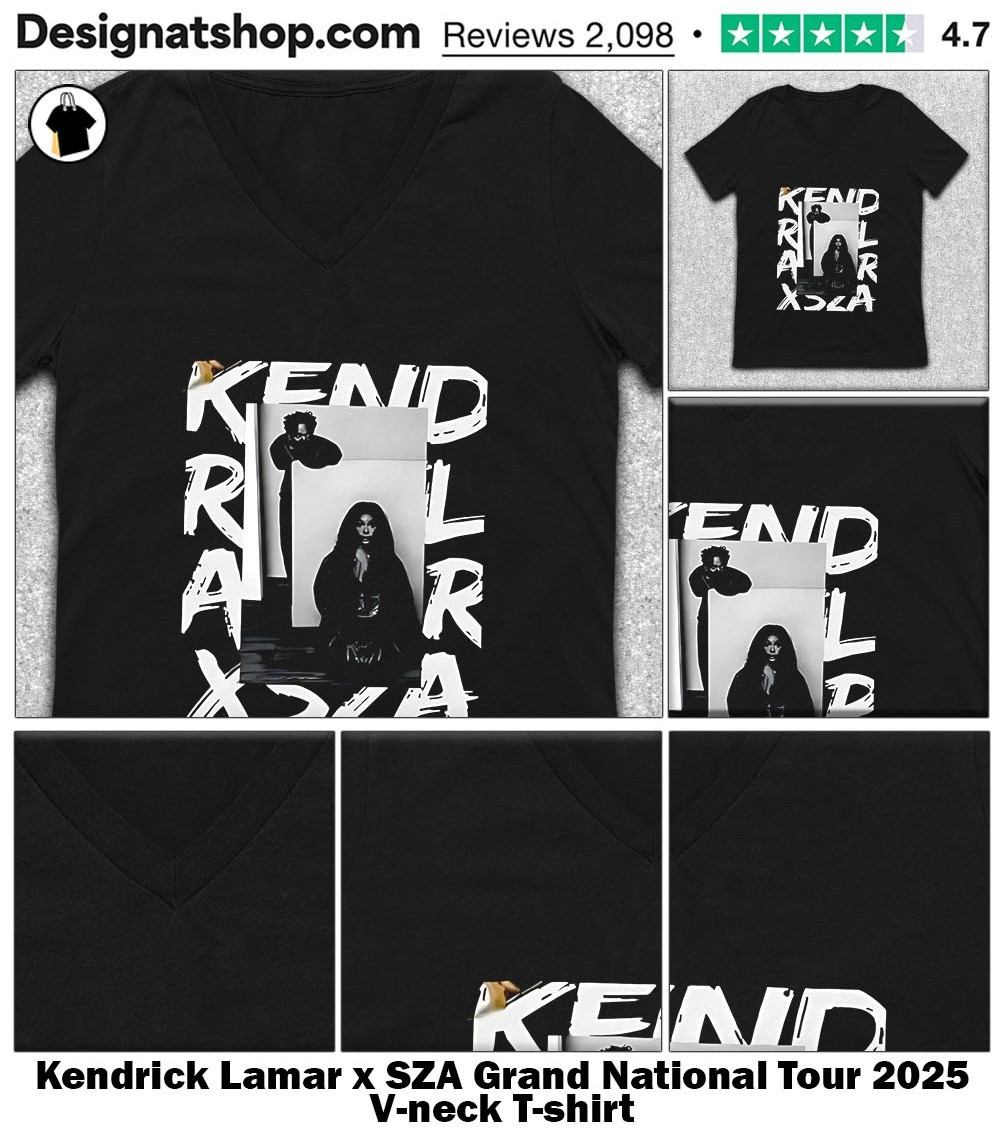 kendrick lamar USツアー merch Kendrick Lamar Grand National Tour 2025 music shirt, hoodie