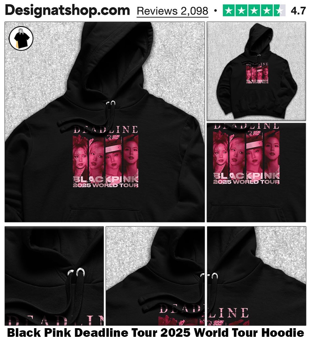 BLACKPINK DEADLINE パーカー BLACKPINK Seoul Concert DEADLINE HEAT REACTIVE ZIP-UP HOODIE