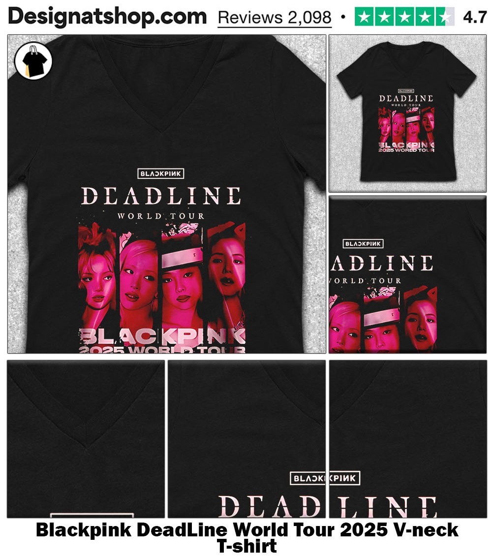 Blackpink DeadLine World Tour 2025 shirt, hoodie, sweater