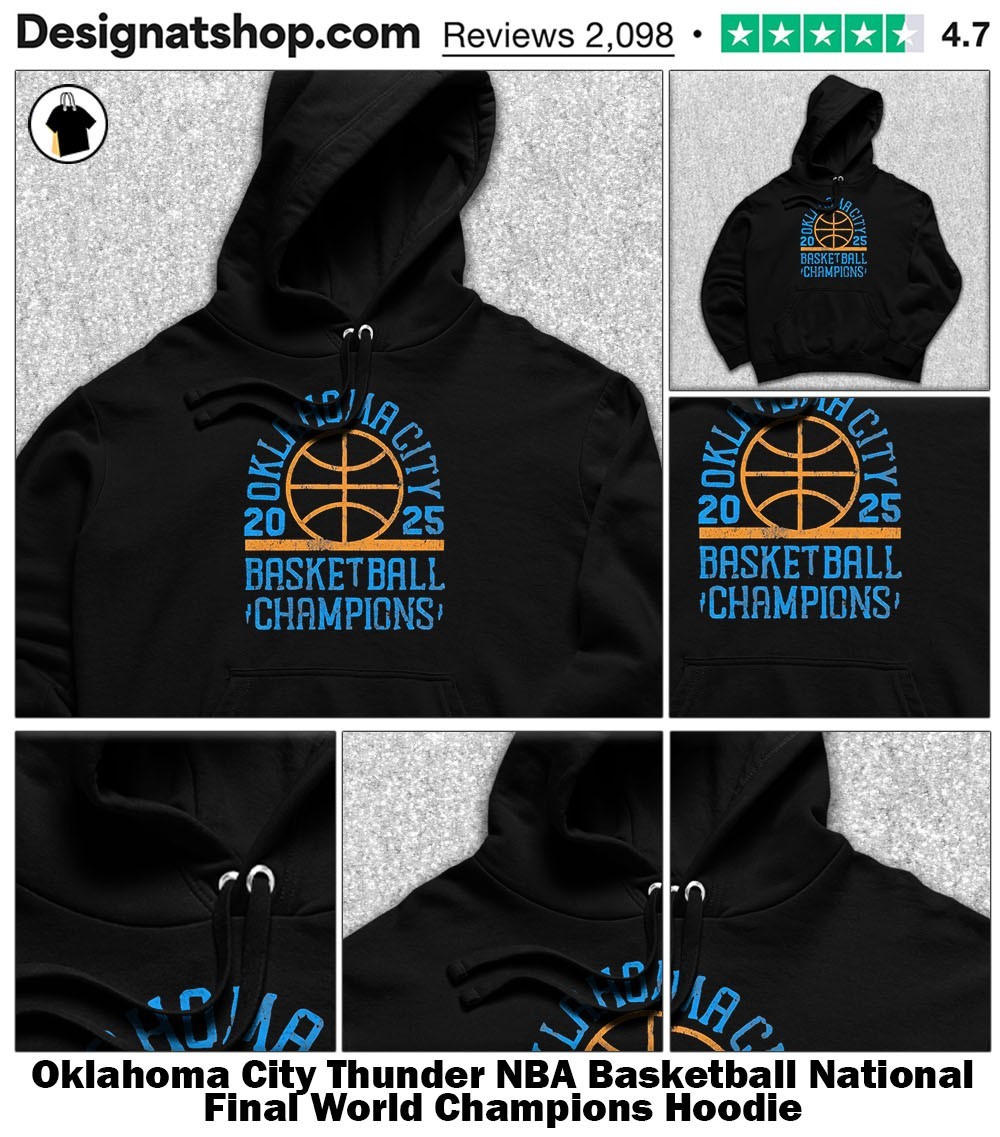 Oklahoma City Thunder NBA Finals 2025 Champions signatures