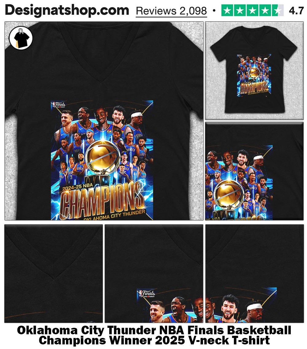 Oklahoma City Thunder NBA Finals Basketball Champions Winner