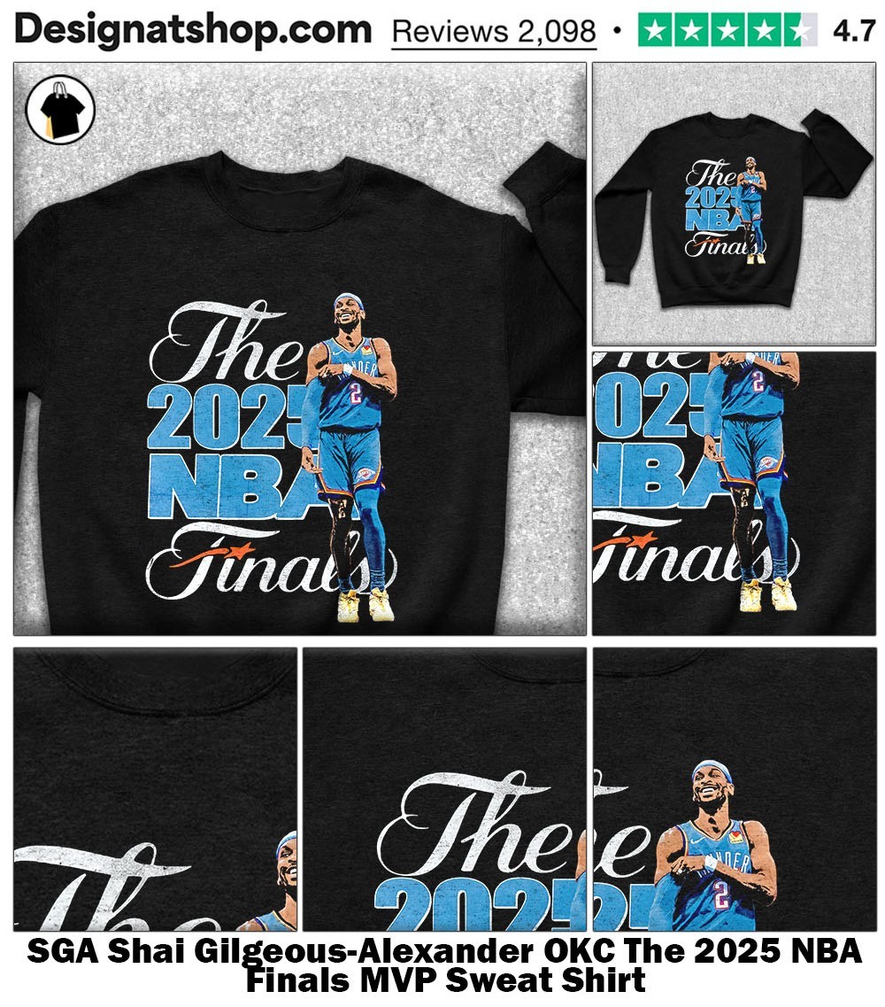 SGA Shai Gilgeous-Alexander OKC The 2025 NBA Finals MVP