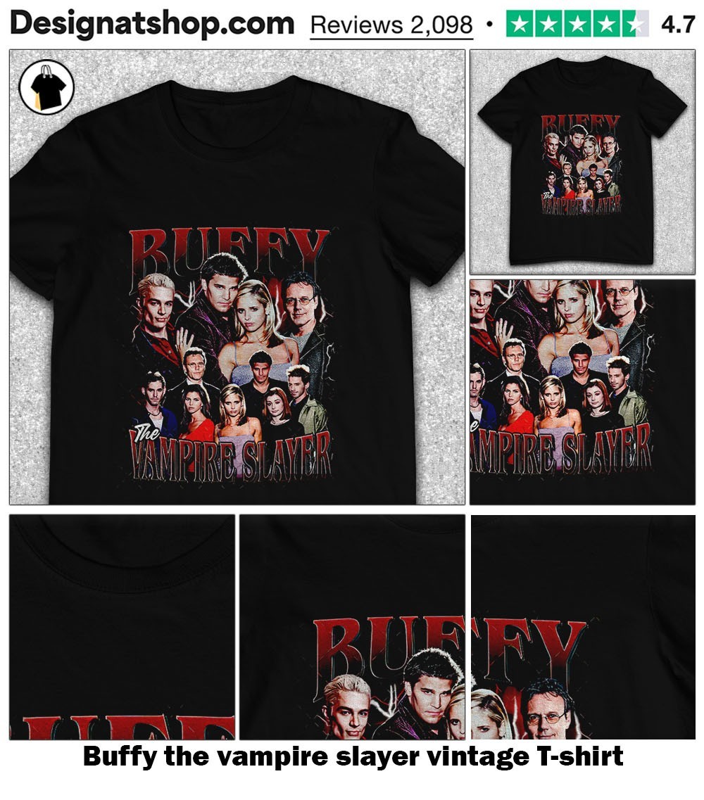 BUFFY THE VAMPIRE SLAYER Tシャツ2012年コピーライト Buffy the vampire slayer vintage shirt, hoodie, sweater