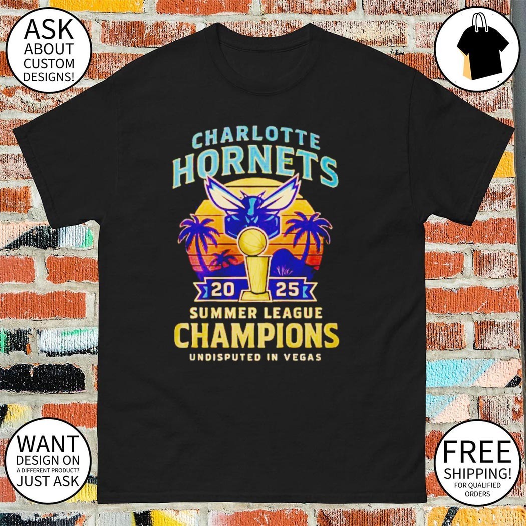 The Charlotte Hornets Summer League Champions 2K26 NBA shirt