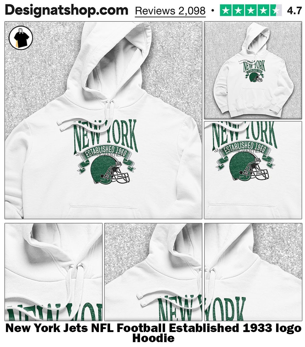 New York Jets NFL Football Established 1933 logo shirt