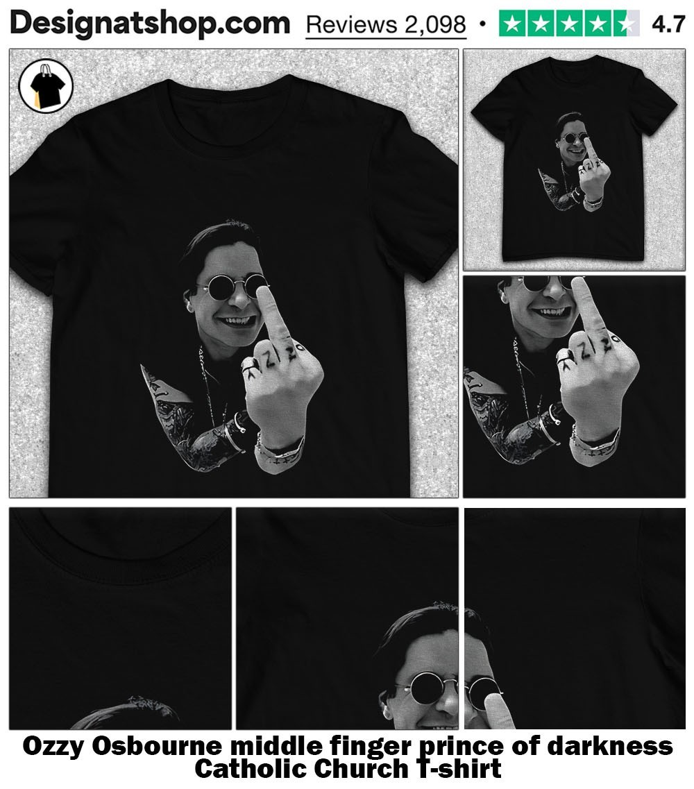 Official Ozzy Osbourne prince of darkness gothic rock legend