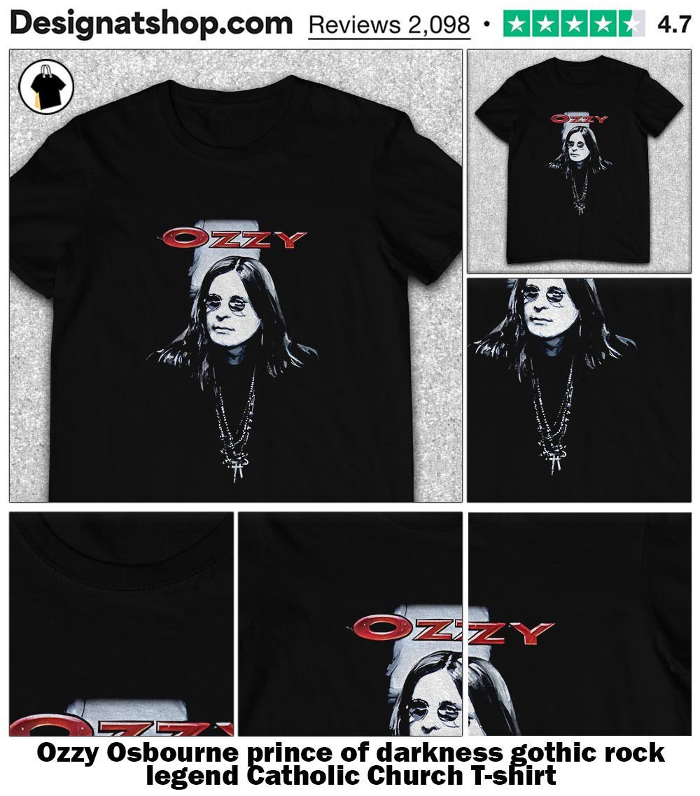 Official Ozzy Osbourne prince of darkness gothic rock legend