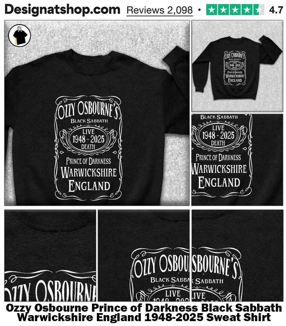 Ozzy Osbourne Prince of Darkness Black Sabbath Warwickshire