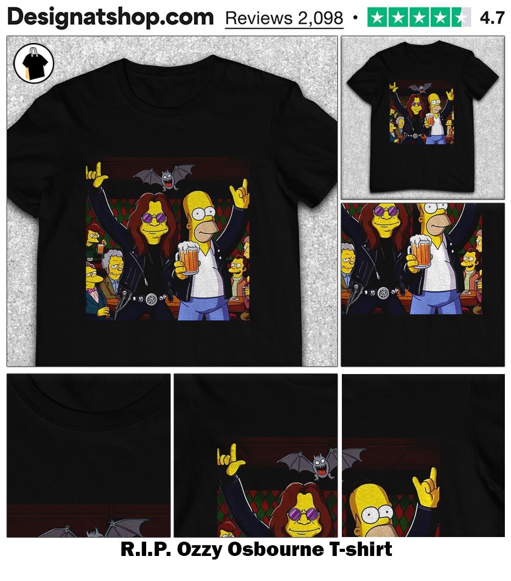 Rest in peace Legend Ozzy Osbourne 1948-2025 shirt, hoodie