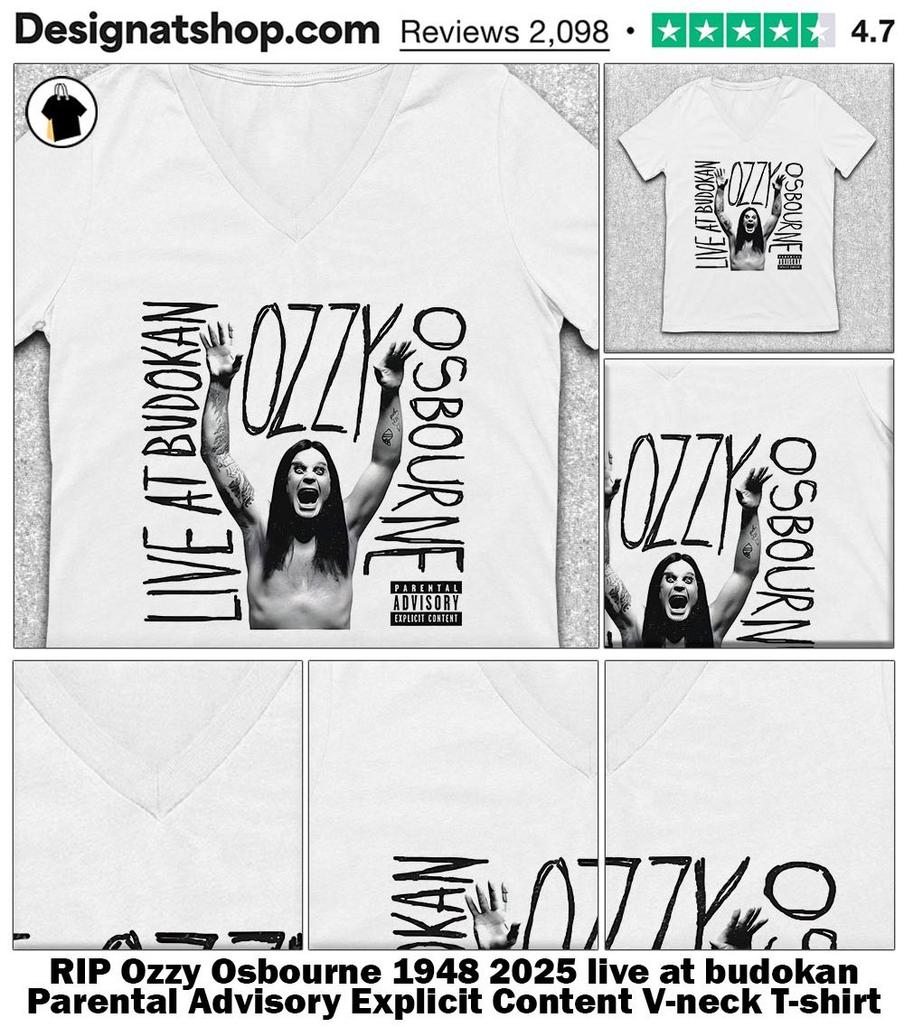 RIP Ozzy Osbourne 1948 2025 live at budokan Parental