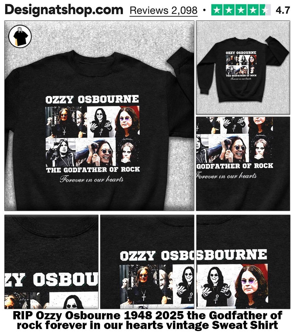 RIP Ozzy Osbourne 1948 2025 the Godfather of rock forever in