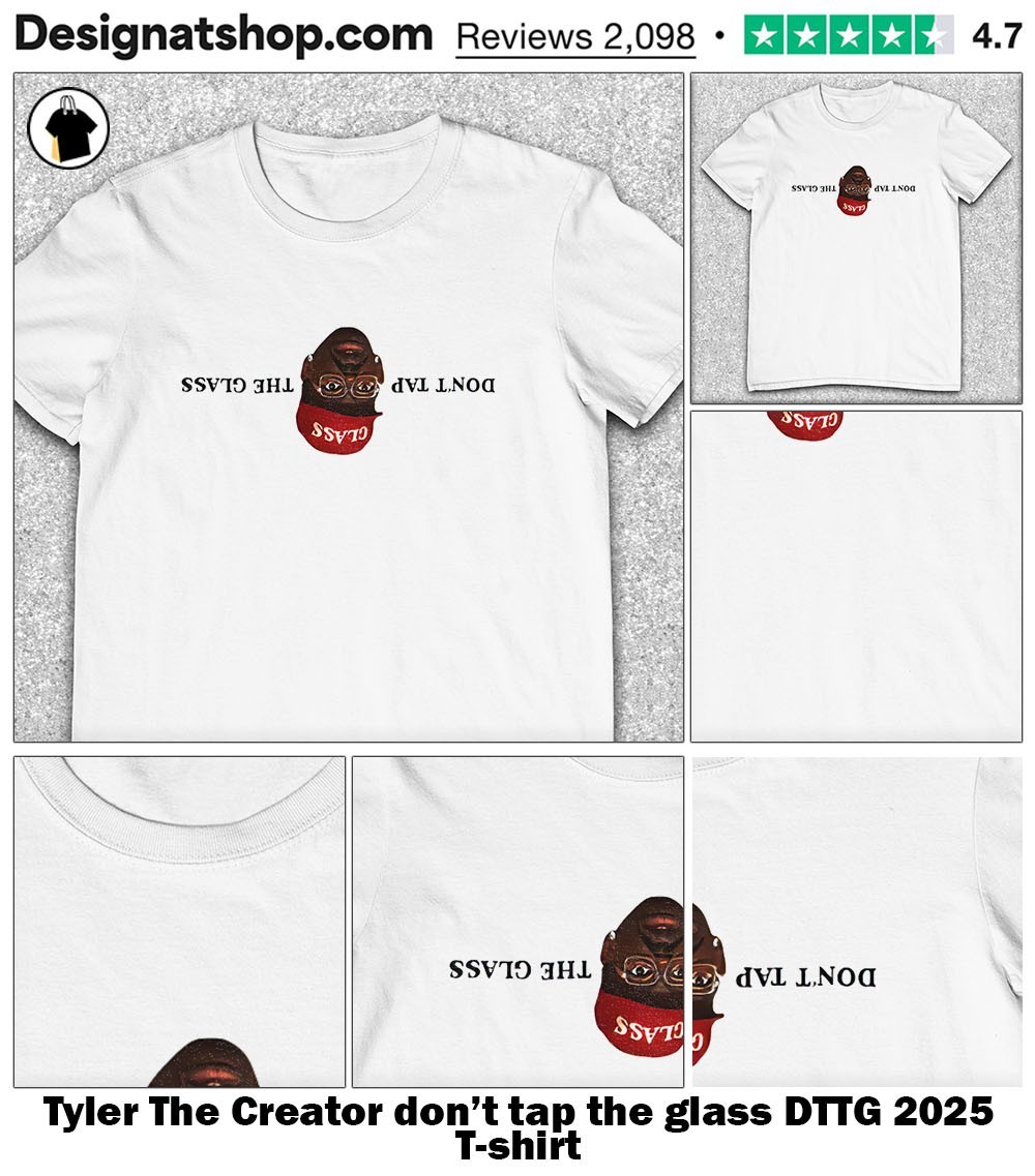 トップス Tyler The Creator DTTG TEE M TYLER, THE CREATOR 'DTTG' RELAXED FIT T-SHIRT IN BLACK OR